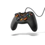 Krom Gamepad Key NXKROMKEY Negro USB Analógico/Digital con Motores de Vibración Duales y Botones Retroiluminados
